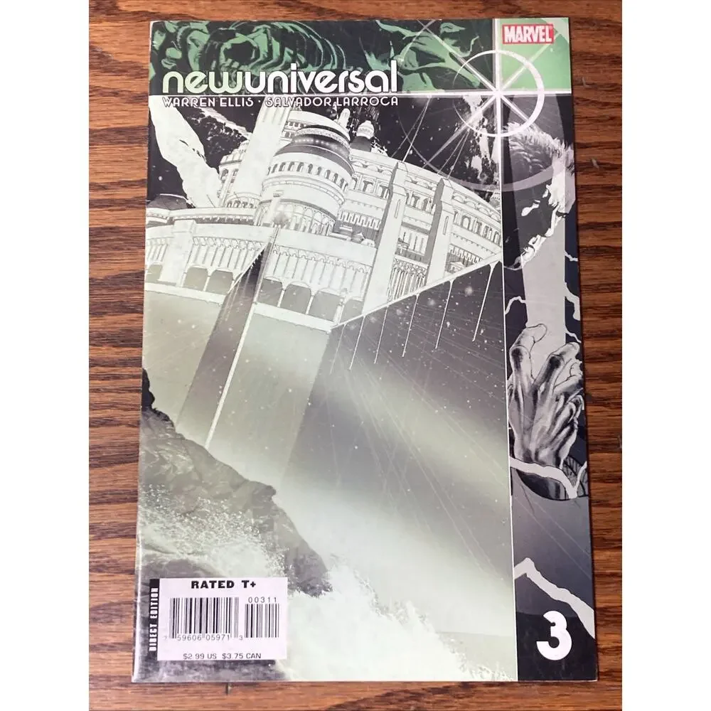 Newuniversal #3 Marvel Comics 2007 1st Print Warren Ellis